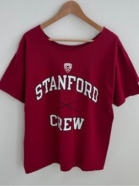 Stanford University Off The Shoulder Tee